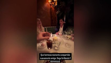 El íntimo festejo del cumpleaños Susana Giménez con su hija Mercedes y amigos