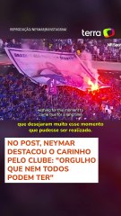 Neymar se 'antecipa' e confirma retorno ao Santos: 'Não vou aguentar até amanhã' #shorts