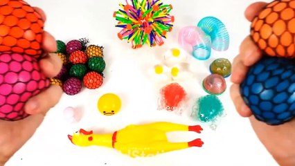 Crushing Toys & Balls in a Powerful Machine fun for Kids.