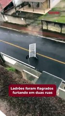 Ladrões furtam portão e fios no bairro São João