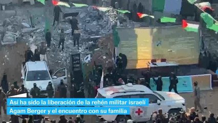 Así ha sido la liberación de dos rehenes israelíes por parte de Hamás