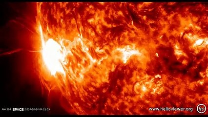 Sun Blasts Powerful X3.3-Class Solar Flare - See Stunning Spacecraft Views