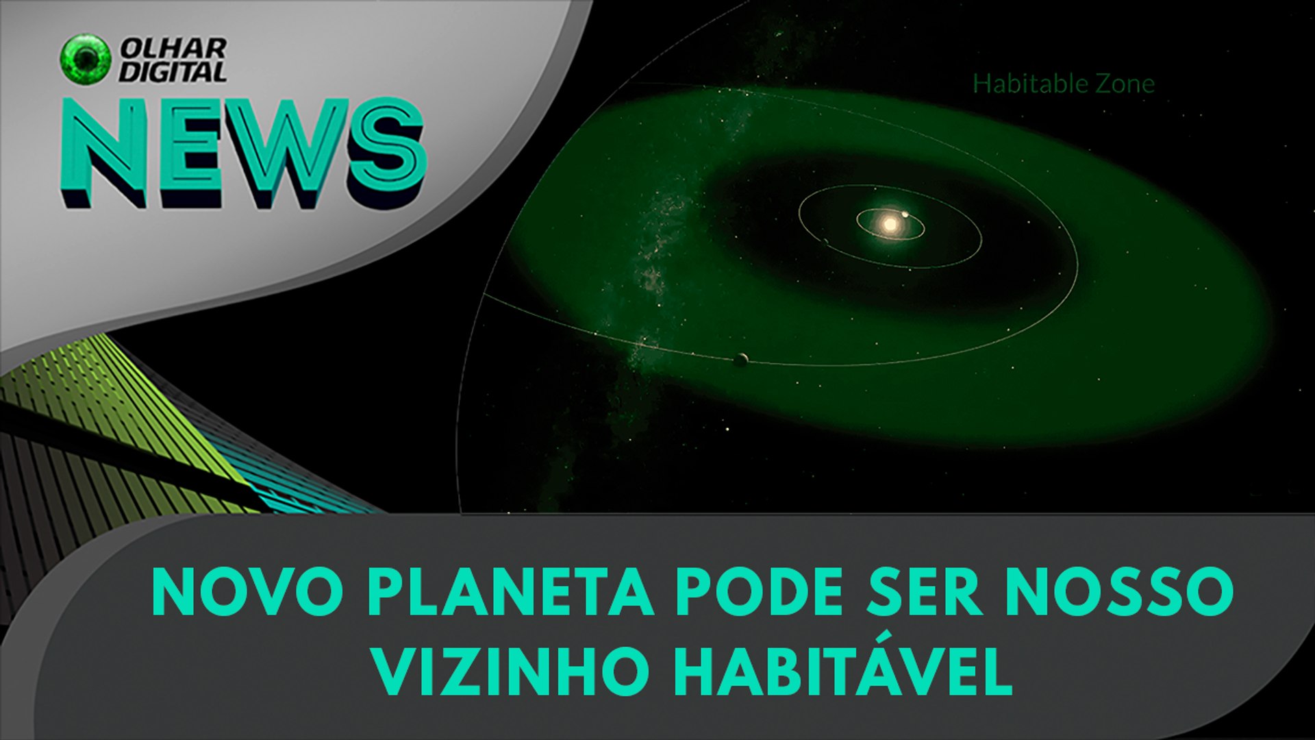Novo planeta pode ser nosso vizinho habitável | 30/01/2025 | #OlharDigital, image size:1920x1080