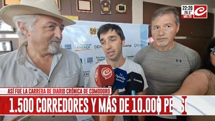 Así fue la carrera de Diario Crónica de Comodoro