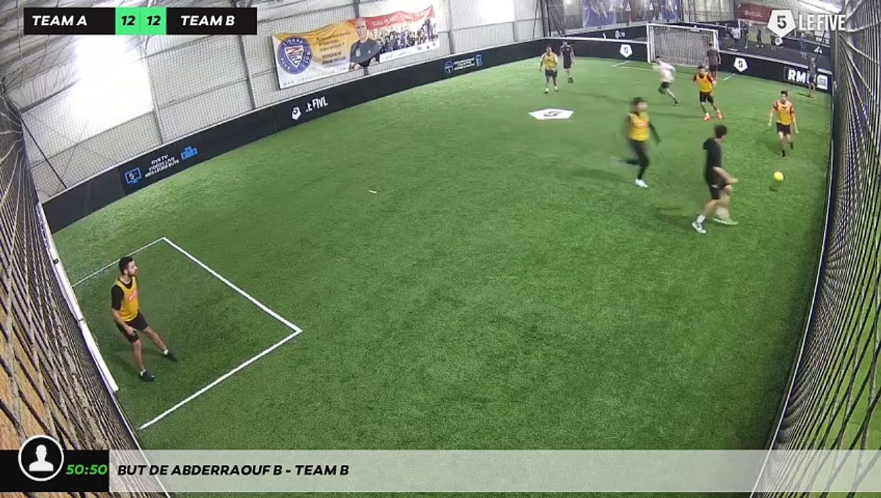 But de Abderraouf B - Team B