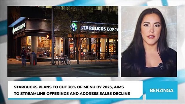 Starbucks Plans To Cut 30% Of Menu By 2025, Aims To Streamline Offerings And Address Sales Decline