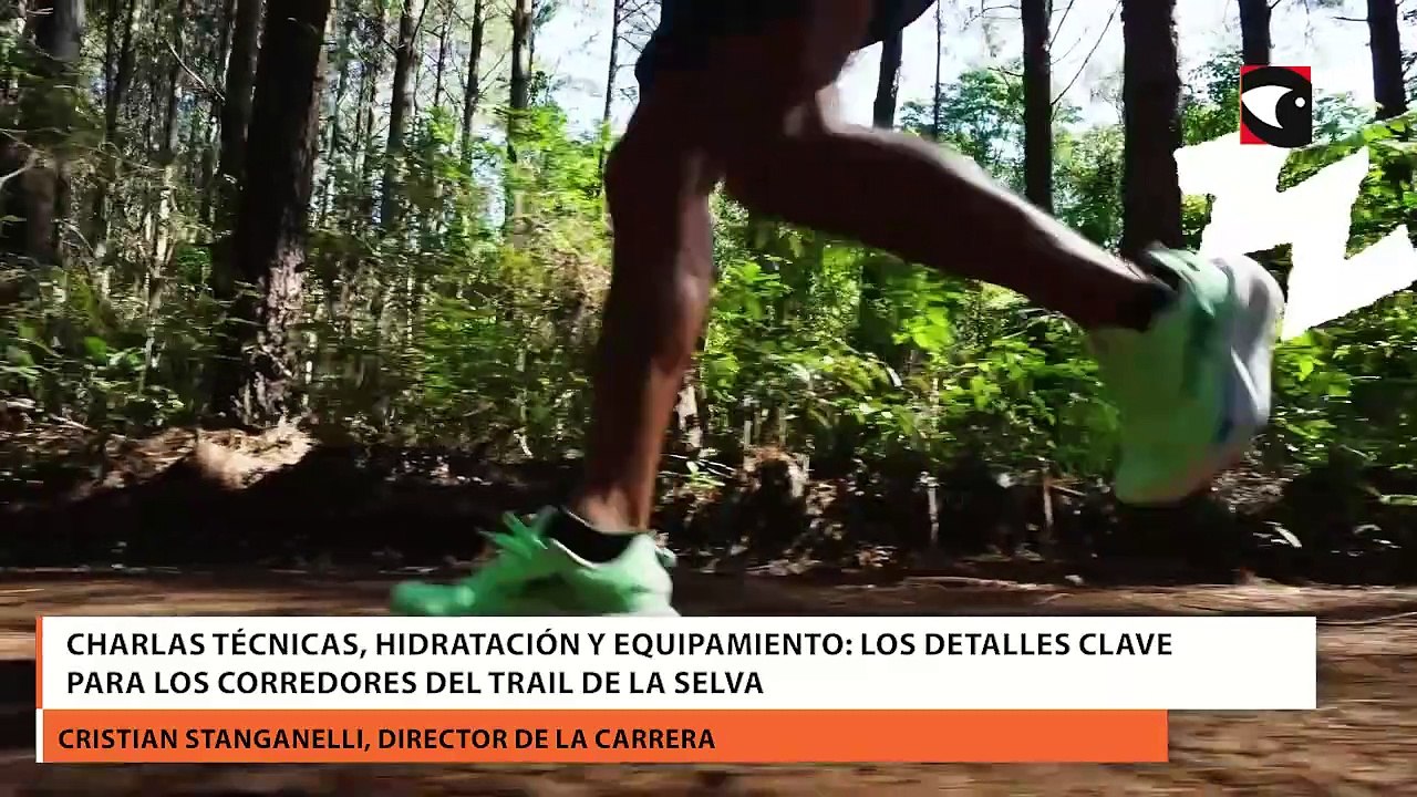 Charlas técnicas, hidratación y equipamiento los detalles clave para los corredores del Trail de la Selva