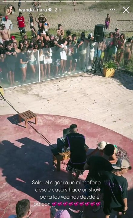 El impensado gesto de L-Gante durante sus vacaciones con Wanda Nara en Pinamar: "Solo él"