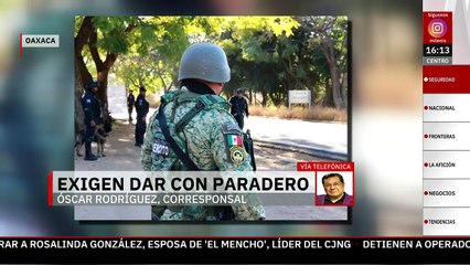 En Oaxaca, familiares de Sandra Domínguez exigen avances en su búsqueda