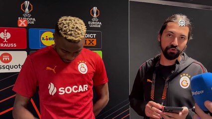 Osimhen: "Hayal kırıklığı yaşıyoruz"