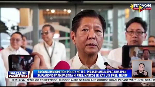 PBBM, binigyang-diin na ang mga Pilipino ay mahalagang bahagi ng workforce ng U.S.