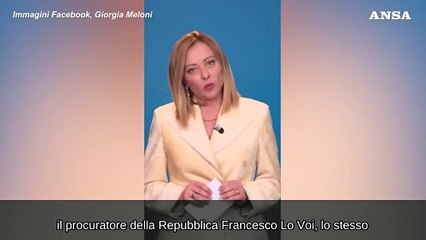 Meloni: "Ho ricevuto un avviso di garanzia da Lo Voi per Almasri"