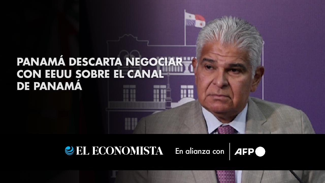 Panamá descarta negociar con EEUU sobre el canal de Panamá