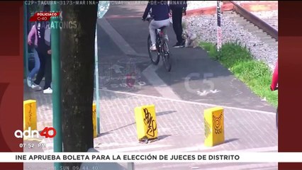 Un gandalla le arrebató el teléfono a una mujer en calles de CDMX I C40 en Ciudad Desnuda