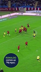 Ronaldo comes up big for Al Nassr