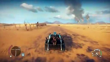 MAD MAX PS4 - DEATH RATTLE Car Body Gameplay