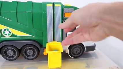 Garbage Truck Marble Run Race ASMR ☆ Cleanup Time ☆ Creative Healing Sound Simple Machine DIY Build