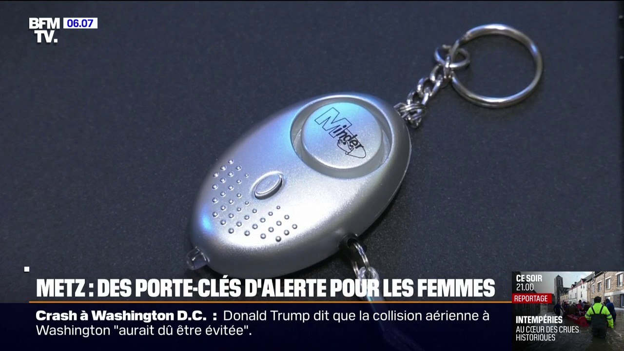 Metz: plusieurs dispositifs mis en place, dont un porte-clés d’alerte, pour lutter contre l’insécurité des femmes