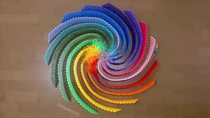 30Minutes of Dominoes Falling asmr video (Satisfying ASMR Compilation)  H5 Domino Creations Compilations 100K subscribers  Subscribe