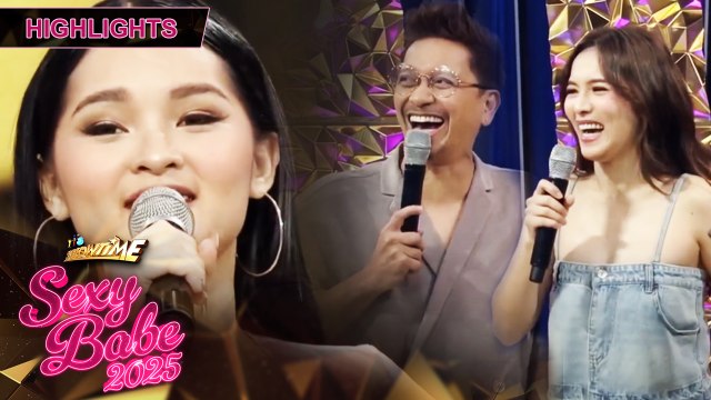 Sexy Babe Tanisha, kinausap ang SARILI?! | It's Showtime Sexy Babe