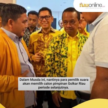 Jelang Rakernas, Nama SF Hariyanto Menggema jadi Calon Pimpinan Golkar Riau