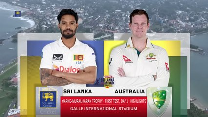 Day 01 Highlights | 1st Test, Sri Lanka vs Australia 2025