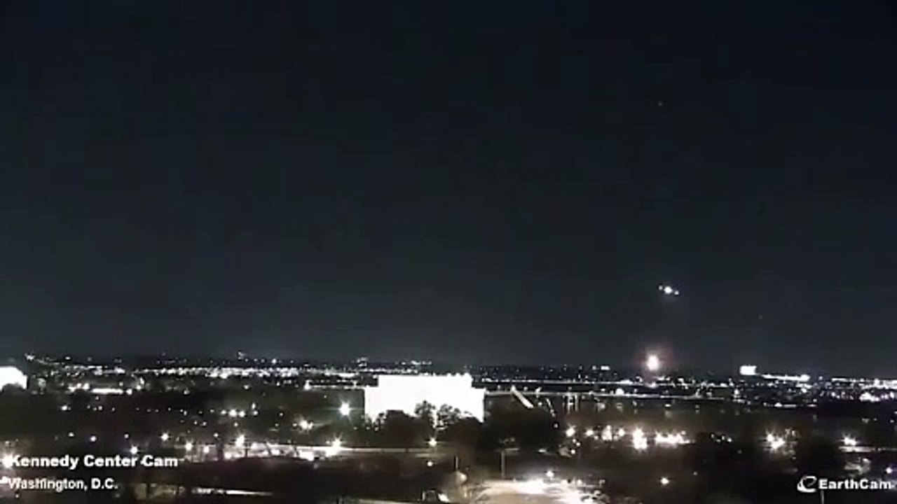 Washington DC Plane Crash Near White House 29 Jan 2025