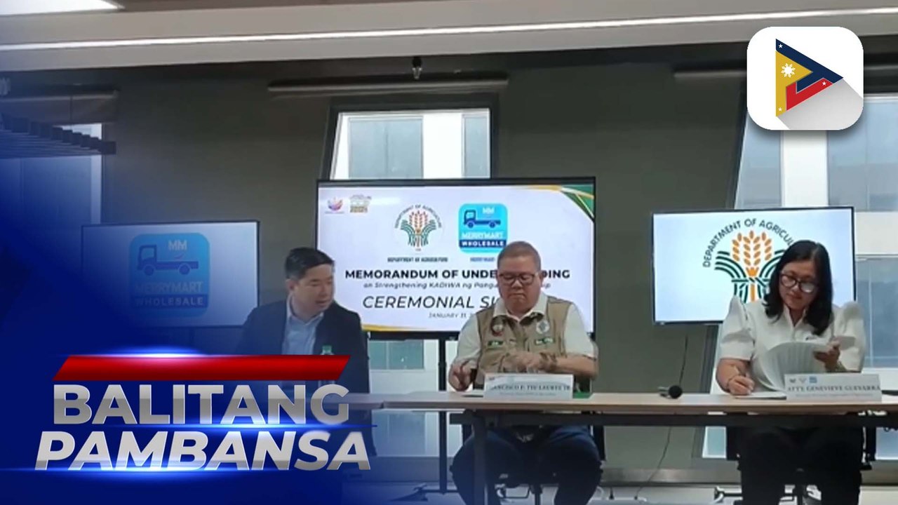 P29/kg na bigas sa ilalim ng Rice-For-All program, mabibili na rin sa MerryMart;