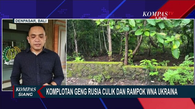 Rekaman Detik-Detik Komplotan Geng Rusia Culik dan Rampok WNA Ukraina di Bali