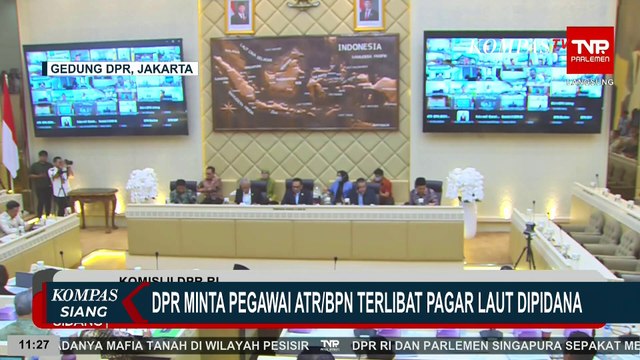 Menteri ATR/BPN Pecat 6 Pegawainya dan Sanksi Berat 2 Pegawai Buntut Polemik Pagar Laut