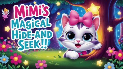 MiMi’s Magical Bedtime Story 🌙 | Sleepy Cat Adventure for Kids