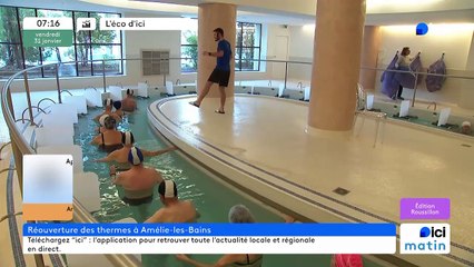 La saison redémarre aux thermes d'Amélie-les-Bains