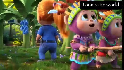 Police save passenger on mysteries island |kids cartoon police stories