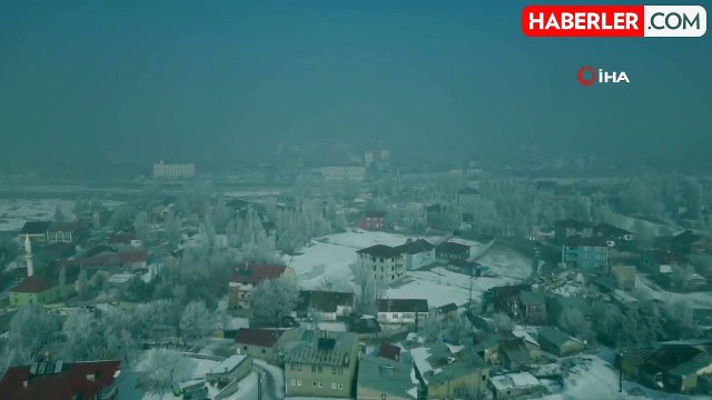 Ağrı'da Dondurucu Soğuklar ve Buz Sarkıtları