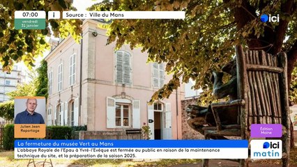 31/01/2025 - ici matin par ici Maine en vidéo