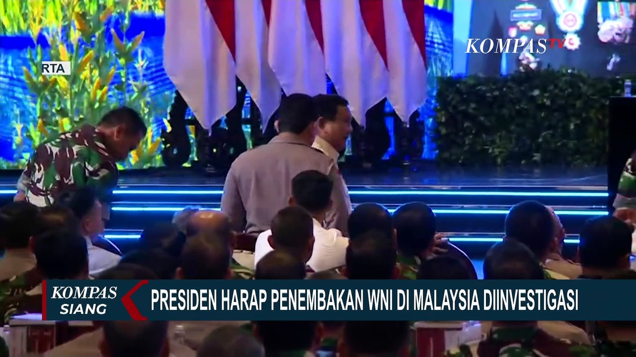 Soal Penembakan WNI, Presiden Prabowo Percaya Malaysia Akan Usut Tuntas Kasus | WNI DITEMBAK