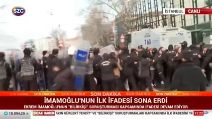 Çağlayan'da CHP'lilere polis müdahalesi