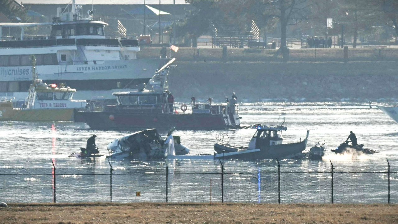 Keine Überlebenden bei Flugzeug-Kollision in Washington erwartet