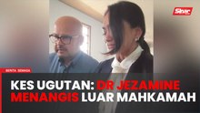 Bekas isteri Harith Iskander menangis di luar mahkamah