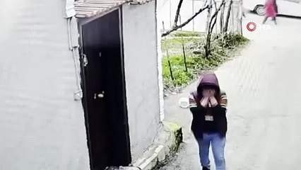 ''Saklambaç'' oynayan kapkaççıyı, polis sobeledi