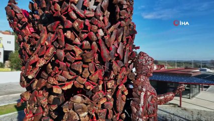 'Kanlı Bomba Anıtı' dikildi: Çanakkale ruhu yaşatılıyor!