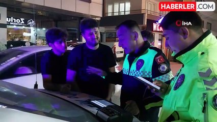 Çakarı Açık Bırakan Gençler, 276 Bin TL Cezayla Geri Döndü