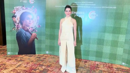 Sanya Malhotra Clicked In Her Classy Charismatic Look For The Promotional Event Of Her Film 'Mrs.'