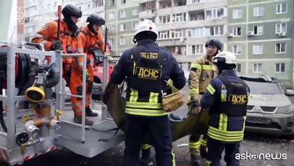Ucraina, attacco russo a Sumy, colpito edificio residenziale