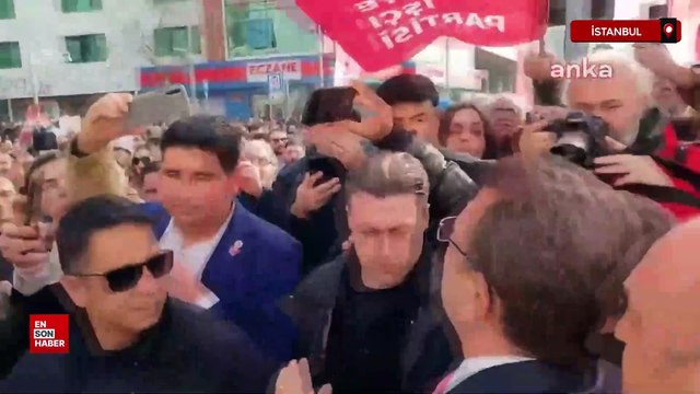 İmamoğlu, adliye çıkışında kendisine destek veren kalabalığa seslendi