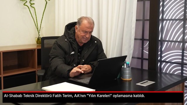 Fatih Terim, AA'nın Yılın Kareleri oylamasına katıldı