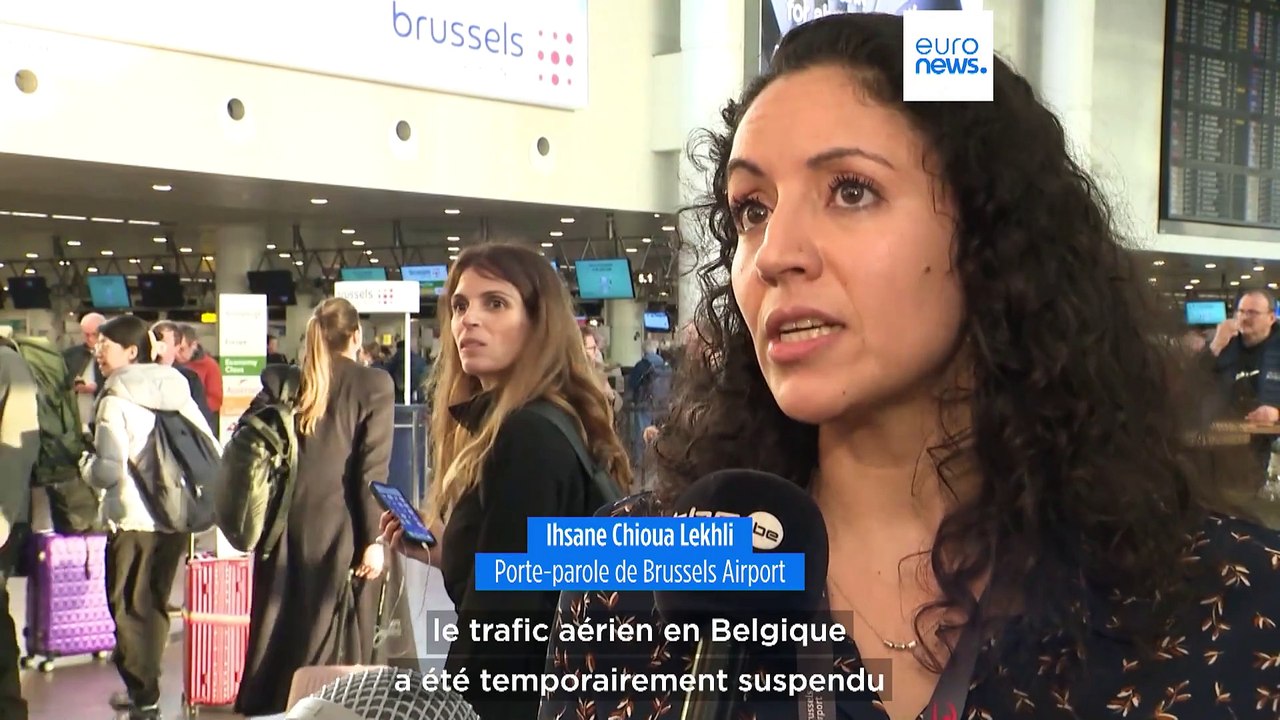 Réouverture de l'espace aérien belge après une brève fermeture