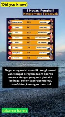 8 negara penghasil konglomerat terbanyak di dunia