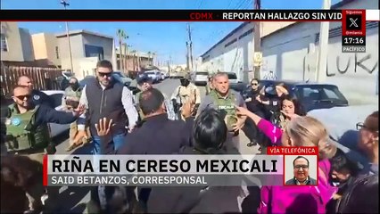 Registran riña dentro del Cereso de Mexicali; activan operativo de seguridad