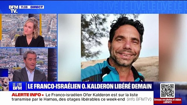 Le franco-israélien Ofer Kalderon est sur la liste transmise par le Hamas, des otages libérables ce week-end